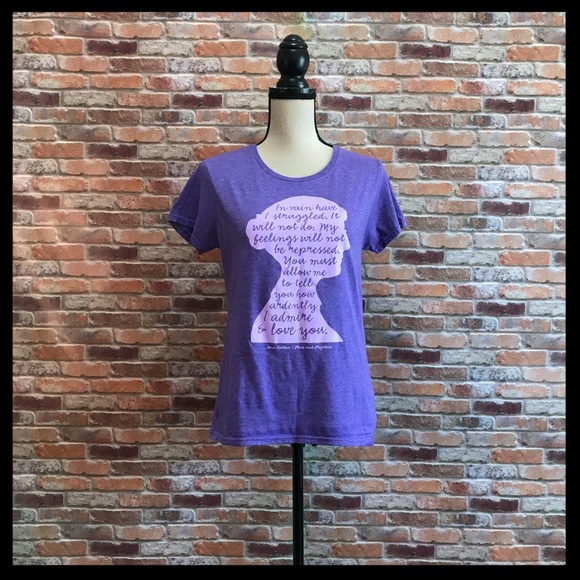 Tops - Jane Austen Pride & Prejudice Graphic Tee